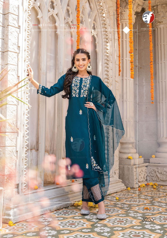 Mayra Vol 3 By Af  Modal Heavy Designer Readymade Suits Catalog